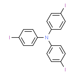ChemSpider 2D Image | tri(4-iodophenyl)amine | C18H12I3N
