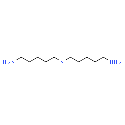 ChemSpider 2D Image | N-(5-Aminopentyl)-1,5-pentanediamine | C10H25N3