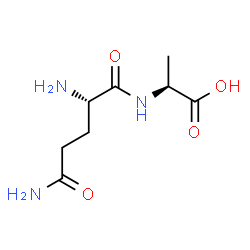 ChemSpider 2D Image | Alanylglutamine; | C8H15N3O4