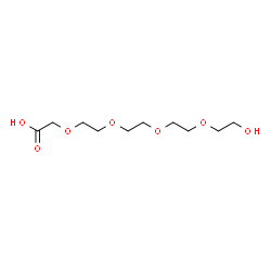 ChemSpider 2D Image | 14-Hydroxy-3,6,9,12-tetraoxatetradecan-1-oic acid | C10H20O7