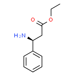 ChemSpider 2D Image | Ethyl (3S)-3-amino-3-phenylpropanoate | C11H15NO2