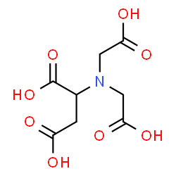 ChemSpider 2D Image | N,N-Bis(carboxymethyl)aspartic acid | C8H11NO8