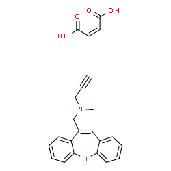 ChemSpider 2D Image | OMIGAPIL MALEATE | C23H21NO5