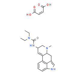 ChemSpider 2D Image | Lisuride maleate | C24H30N4O5