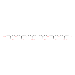 ChemSpider 2D Image | 4,8,12,16,20-Pentaoxatricosane-1,2,6,10,14,18,22,23-octol | C18H38O13