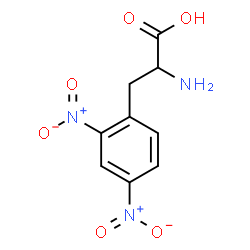 ChemSpider 2D Image | 2,4-Dinitrophenylalanine | C9H9N3O6