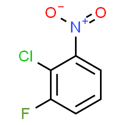 ChemSpider 2D Image | 2-Chloro-3-fluoronitrobenzene | C6H3ClFNO2