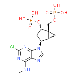 ChemSpider 2D Image | MRS 2279 | C13H18ClN5O8P2