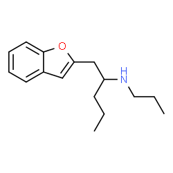 ChemSpider 2D Image | Benzofuranylpropylaminopentane | C16H23NO