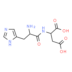 ChemSpider 2D Image | his-asp | C10H14N4O5