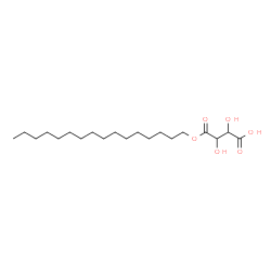 ChemSpider 2D Image | 4-(Hexadecyloxy)-2,3-dihydroxy-4-oxobutanoic acid | C20H38O6