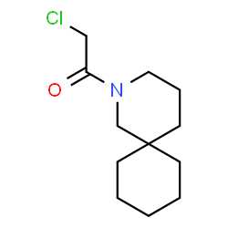 ChemSpider 2D Image | 1-(2-Azaspiro[5.5]undec-2-yl)-2-chloroethanone | C12H20ClNO
