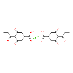 ChemSpider 2D Image | Prohexadione-calcium | C20H22CaO10
