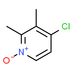ChemSpider 2D Image | 4-Chloro-2,3-dimethylpyridine 1-oxide | C7H8ClNO