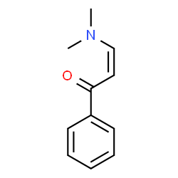ChemSpider 2D Image | (2Z)-3-(Dimethylamino)-1-phenyl-2-propen-1-one | C11H13NO