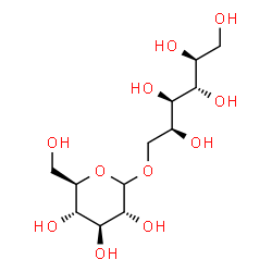 ChemSpider 2D Image | 1-O-D-Glucopyranosyl-L-altritol | C12H24O11