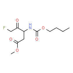 ChemSpider 2D Image | Methyl 3-[(butoxycarbonyl)amino]-5-fluoro-4-oxopentanoate | C11H18FNO5