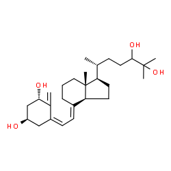 ChemSpider 2D Image | (1S,3R,5Z,7E)-9,10-Secocholesta-5,7,10-triene-1,3,24,25-tetrol | C27H44O4
