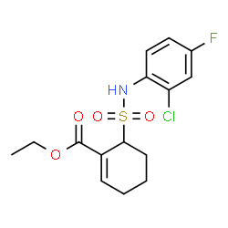 ChemSpider 2D Image | Resatorvid | C15H17ClFNO4S