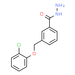 ChemSpider 2D Image | 3-[(2-Chlorophenoxy)methyl]benzohydrazide | C14H13ClN2O2