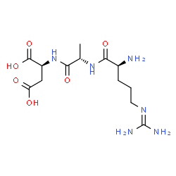 ChemSpider 2D Image | L-Arginyl-L-alanyl-L-aspartic acid | C13H24N6O6
