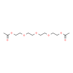 ChemSpider 2D Image | 13-Oxo-3,6,9,12-tetraoxatetradec-1-yl acetate | C12H22O7