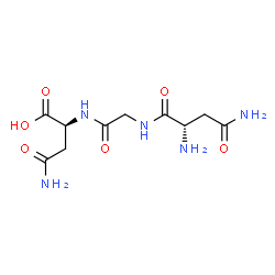 ChemSpider 2D Image | L-Asparaginylglycyl-L-asparagine | C10H17N5O6