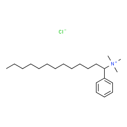 ChemSpider 2D Image | Dodecylbenzyl trimethyl ammonium chloride | C22H40ClN
