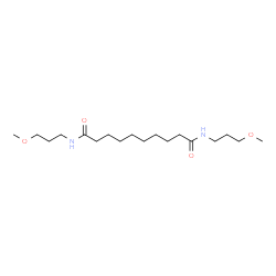 ChemSpider 2D Image | N,N'-Bis(3-methoxypropyl)decanediamide | C18H36N2O4