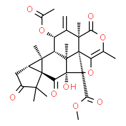 ChemSpider 2D Image | aspermeroterpene A | C28H32O10