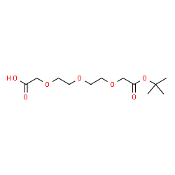 ChemSpider 2D Image | 13,13-Dimethyl-11-oxo-3,6,9,12-tetraoxatetradecan-1-oic acid | C12H22O7