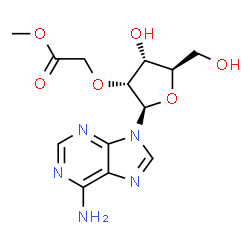 ChemSpider 2D Image | 2'-O-(2-Methoxy-2-oxoethyl)adenosine | C13H17N5O6