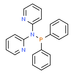ChemSpider 2D Image | DI-(2-PYRIDYL)(DIPHENYLPHOSPHINO)AMINE | C22H18N3P