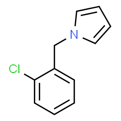 ChemSpider 2D Image | 1-(2-Chlorobenzyl)-1H-pyrrole | C11H10ClN