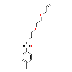 ChemSpider 2D Image | 2-[2-(Allyloxy)ethoxy]ethyl 4-methylbenzenesulfonate | C14H20O5S