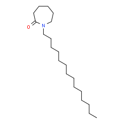 ChemSpider 2D Image | 1-Tetradecyl-2-azepanone | C20H39NO