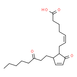ChemSpider 2D Image | (5Z)-9,15-Dioxoprosta-5,10-dien-1-oic acid | C20H30O4