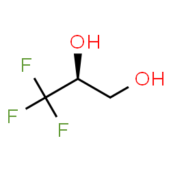 ChemSpider 2D Image | (2S)-3,3,3-trifluoropropane-1,2-diol | C3H5F3O2