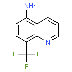 ChemSpider 2D Image | 8-(Trifluoromethyl)-5-quinolinamine | C10H7F3N2