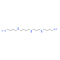 ChemSpider 2D Image | N-(4-Aminobutyl)-N'-{3-[(4-aminobutyl)amino]propyl}-1,4-butanediamine | C15H37N5