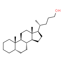 ChemSpider 2D Image | 5-β-CHOLAN-24-OL | C24H42O
