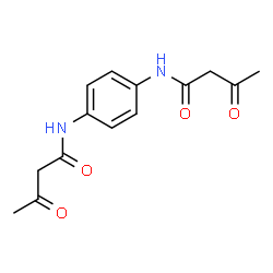 ChemSpider 2D Image | N,N'-1,4-Phenylenebis(3-oxobutanamide) | C14H16N2O4