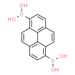 ChemSpider 2D Image | 1,6-Pyrenediyldiboronic acid | C16H12B2O4