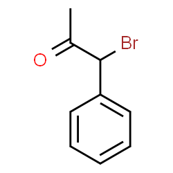 ChemSpider 2D Image | 1-Bromo-1-phenylacetone | C9H9BrO