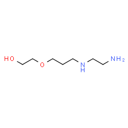 ChemSpider 2D Image | 2-{3-[(2-Aminoethyl)amino]propoxy}ethanol | C7H18N2O2