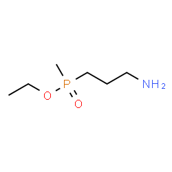 ChemSpider 2D Image | Ethyl (3-aminopropyl)methylphosphinate | C6H16NO2P