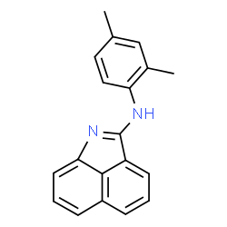 ChemSpider 2D Image | N-(2,4-Dimethylphenyl)benzo[cd]indol-2-amine | C19H16N2
