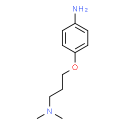 ChemSpider 2D Image | 4-[3-(Dimethylamino)propoxy]aniline | C11H18N2O
