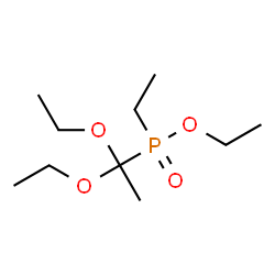 ChemSpider 2D Image | Ethyl (1,1-diethoxyethyl)ethylphosphinate | C10H23O4P