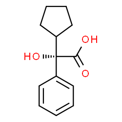 ChemSpider 2D Image | (-)-?-cyclopentylmandelic acid | C13H16O3